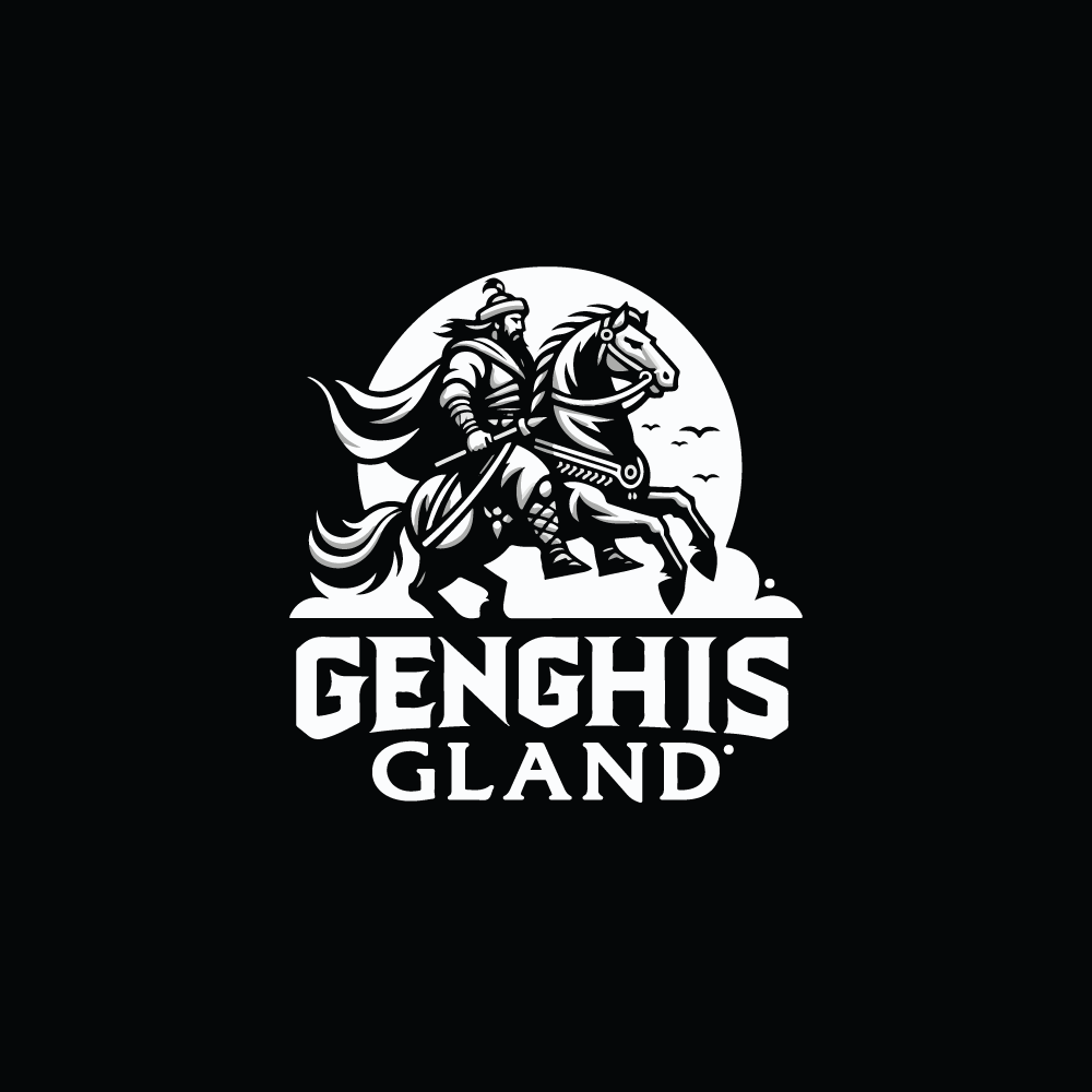 Miliarts Branding | Genghis Gland Logo