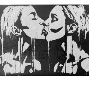 French Kiss | painting