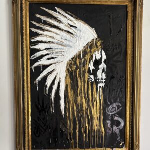 Brave Beyond Bones | painting